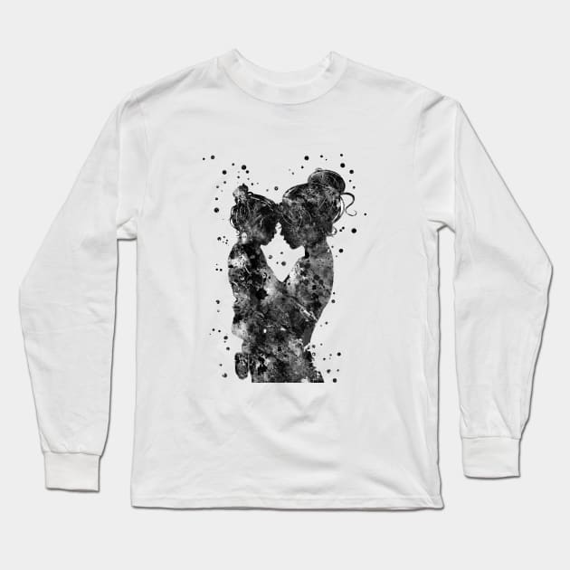 Mother and daughter Long Sleeve T-Shirt by RosaliArt